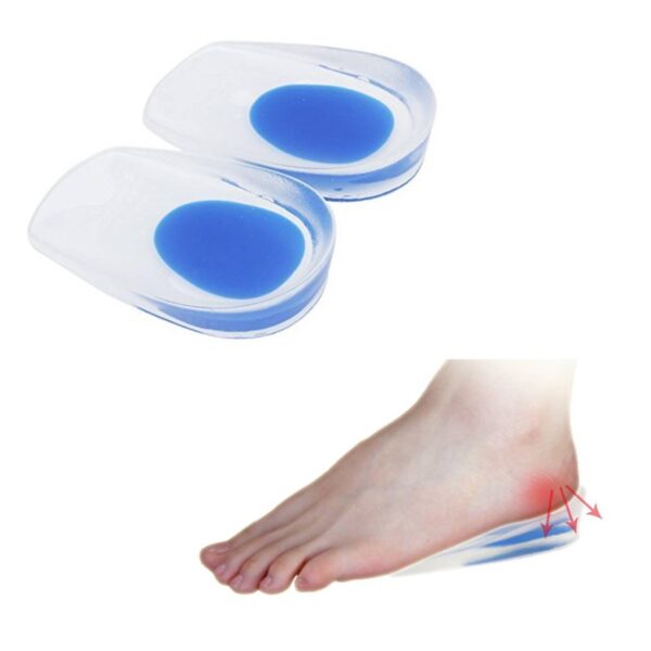61+BPI0DctL._SL1500_ (1) Silicone Gel Heel pad Cups by Blue Dotz - Shoe Inserts for heel pain